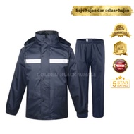 Rain Coat Suit women/men waterproof jacket rain coat set Baju hujan