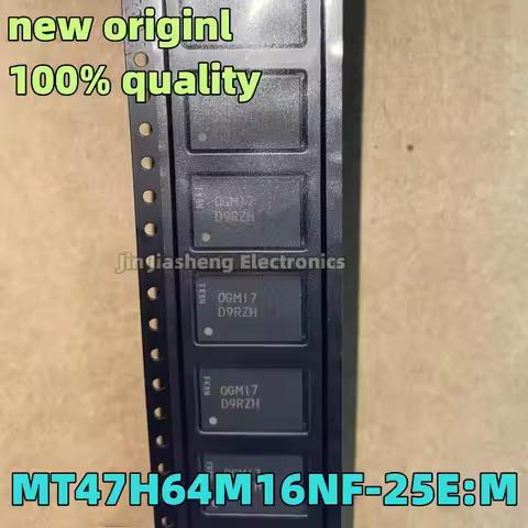 (5-10piece) 100% New MT47H64M16NF-25E:M Part Mark D9RZH FBGA84 DDR SDRAM Memory Chip