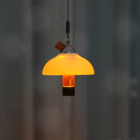 Universal Camping Lantern Silicone Shield | Faux Leather Texture | Glare Reduction & Protection | Fi