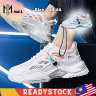 SUPERMURAH Kasut Lelaki Fashion Men Casual Sneakers Sport Shoes Fashion Black Hitam READY STOCK