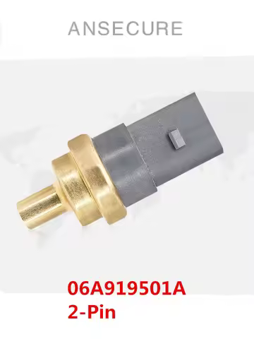 Original 2-Pin Engine Coolant Water Temoerature Sensor For Audi A1 A3 A4 B8 B9 A5 S5 A6 C6 C7 A8 D3 
