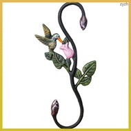 Decor Plant Cast Iron Painted S-shaped Animal Hook Flower Pots Bird Feeder Hanging Hooks for Heavy Duty Baskets Metal Lantern zhiyuanzh