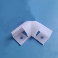 0.5m/pcs V-Type Corner Aluminum Profile For 5050 3528 Milky/Transparent Cover LED Channel Cabinet Ba