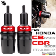 For HONDA CB650R CBR650R CB CBR 650R 650 R 2019-2025 Motorcycle Accessories Frame Sliders Falling Pr