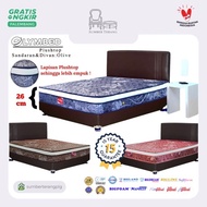 Kasur Springbed Olymbed PlushTop Matras Bigland Murah Springbed Marcel