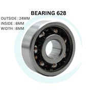 ENGINE BEARING 628 CLUTCH BEARING 628 CRANKCASE BEARING 628 MOTOR MODENAS KRISS 110