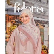 (HANAMI) TUDUNG BAWAL PRINTED HANAMI HIJAB BIDANG 45