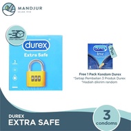 Promo Kondom Durex Extra Safe Berkualitas