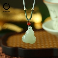 YZXQ Elegant Water Jade Necklace in Bao Boi Ho Lo - Code D2YY