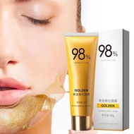 Mặt Nạ Lột Vàng 98% Golden Peel Off Hỗ Trợ Làm Giảm Bã Nhờn Mụn Đầu Đen 80g