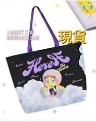 現貨❣️IU x TWEETY 限量版  eco bag 環保袋 多用途袋 ❤️IU 世界巡迴演唱會  官方周邊 2024 IU HEREN World Tour Concert ENCORE*Off