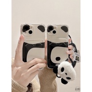 Panda case Samsung A07 A17 5G S25 Fe a55 a35 a54 a24 a05 a05s a15 a25 a04s a04e a04 a52 a53 a54 a13 