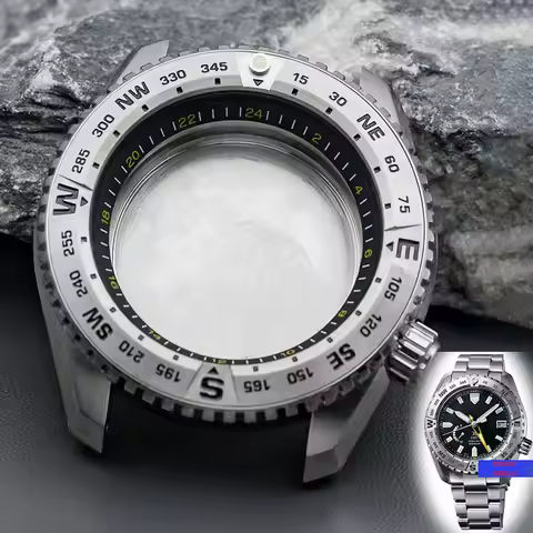 New Design PROSPEX SNR025 Men's Watch Case Fit NH35 NH36 4R 6R Japan Automatic Movement 316L Stainle