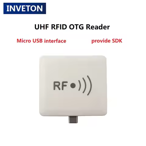 Portable Handheld 860-960Mhz 0-1M Micro USB UHF RFID OTG Reader use for Mobile Phone