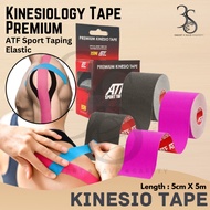 ATF Sport Premium Kinesio Taping | Kinesiology Tape Elastic Physio Rehab Sport | 1 Roll (5cm x 5m)