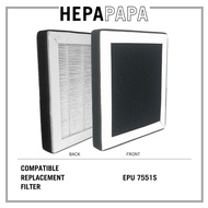 Europace EPU 7551S Compatible Replacement Filter [HEPAPAPA]