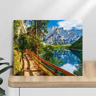 Painting By Numbers Without Frame Kits Town Landscape Picture With Numbers For Home Wall Art Picture