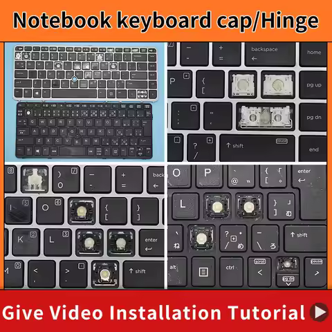 Replacement Keycap Key cap Hinge for HP EliteBook 725 G3 820 G3 820 G4 828 G3 828 G4 Keyboard