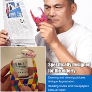 【Ideal for Reading Small Print】 Handheld LED 5X Magnifying Glass Magnifying Glass / Handheld Magnifi