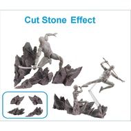 เอฟเฟคผ่าหิน โมเดล ฟิกเกอร์ ฟิกม่า Cut Stone Effect Model Figure Figma