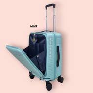 SWITORY พร้อมส่งในไทย กระเป๋า​เดินทาง รุ่น Anti117 facelift รุ่น TOP เปิดฝาหน้า ใส่ Notebook กระเป๋าล้อลาก PC 100% 20นิ้ว 25​นิ้ว 29นิ้ว tsa lock luggage baggage 4ล้อ