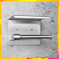 Toilet Paper Holder Kitchen Supplies Bathroom Accessories Toilet Roll Holder Seamless Adhesive Hook 