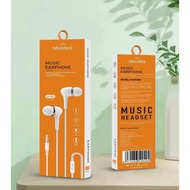 original Abodos Music Earphone.Music headset