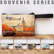 Finland Souvenir Pouch Wallet by Finland
