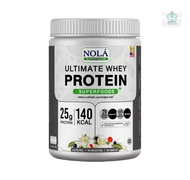 Nola Superfoods Ultimate Whey Protein ผลิตภัณฑ์เสริมอาหาร แบบชงดื่ม เวย์ โปรตีน กลิ่นวนิลา