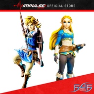 F4F | First 4 Figures The Legend of Zelda: Breath of the Wild 10" Zelda & Link PVC Statue Standard E
