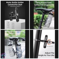 Rockbros Adjustable Cage Bottle Holder Converter Seatpost Ks 087