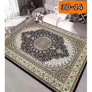 Saiz 5XL 200x300cm karpet 3D velvet carpet paling besar xxxxxl cat tumpah 200 x 300 200x300 200cm x 