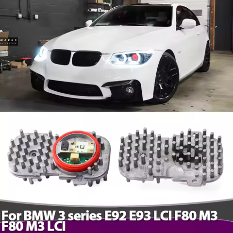 Ballast LED Angel Eye Headlight Control Unit Module 1305715084 63117263051 for BMW 3 Series E92 E93 