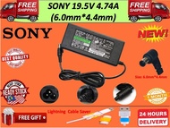 Sony 19.5V 4.74A (6.0mm*4.4mm) For Vaio Vpcs131fm/s VPCS132GX/B VPCS134GX/S Vpcs132fx/b VPCS132GX/S 