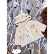 Bear furJacket for baby 1m 3m 6m 9m 12m 18m new model 2025