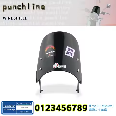 Fit For CB350C GB350C CB 350C GB 350 C 2024-2025 Windshield Windscreen Wind Deflectors