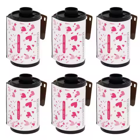 12 Sheets/Roll 35mm Color Print Film Universal 250-Speed Photographic Camera Photo Films 35mm Camera