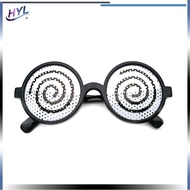 [EWY] New Cosplay Glasses Vertigo Pattern Funny Decorative Glasses Anime Dizzy Eyeglasses PH