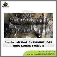 CRANKSHAFT KRUK AS JO8E HINO LOHAN FM260TI COPOTAN ASLI