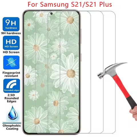 screen protector for samsung galaxy s21 plus 5g protective tempered glass on samsungs21 galaxys21 s 
