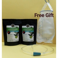 2 x Natural Coffee Enema Powder(250gm) + FREE 1 Disposable Enema Kit