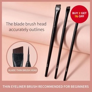 Razor Eyeliner Brush, Ultra-Fine Angle Flat Eyebrow Brush, Under-Eye Makeup Brush
