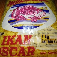 Macaroni fried macaroni dry macaroni Oscar fish brand 1kg