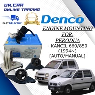 DENCO PERODUA KANCIL 660 / 850 (1994~) (AUTO / MANUAL) ENGINE MOUNTING KIT SET PREMIUN QUALITY READY STOCK IN MALAYSIA