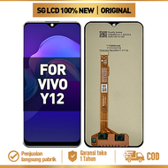 LCD VIVO Y12 Original lcd hp Layar Sentuh Fullset ori 100% Glass Touchscreen Digitizer COD Pengirima