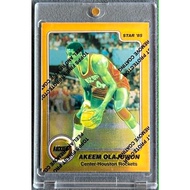 hakeem Olajuwon Inserts Parallel Colored Mixed CARDS