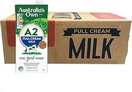 Australia's Own A2 Full Cream UHT Milk, 12 x 1l (packaging may vary)