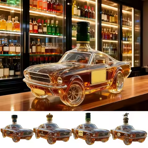 Whiskey Empty Bottle Car Style,Creative Car Designs Come in Various Styles,Suitable for Various Alco