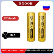 Enook Orange 18650  2200mah  3600mah  6800mAh  26650  5000mah  Max 45A rechargeable battery 3.7V