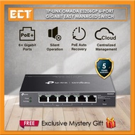 TP-Link Omada ES206GP 6-Port Gigabit Easy Managed Switch with 4-Port PoE+